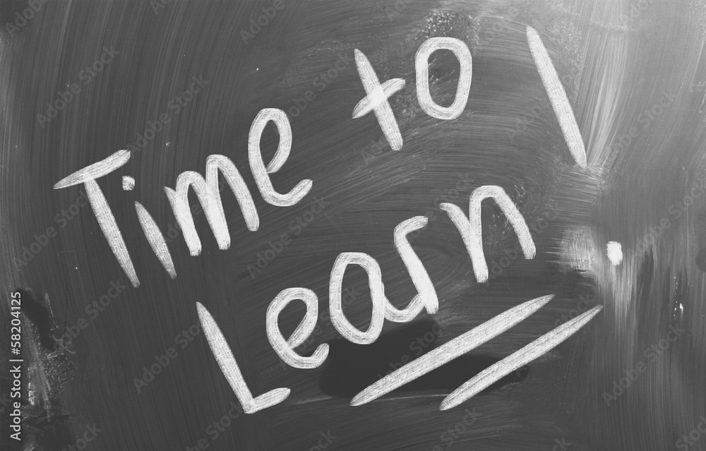 Time To Learn Concept Time To Learn Concept