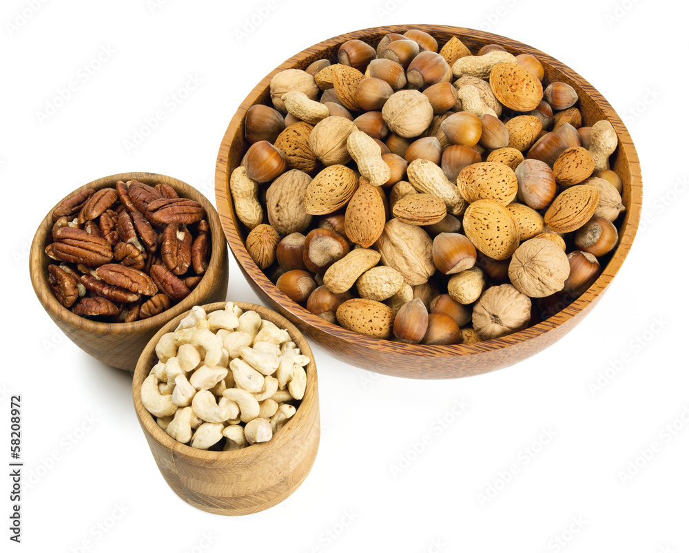 collection of nuts collection of nuts