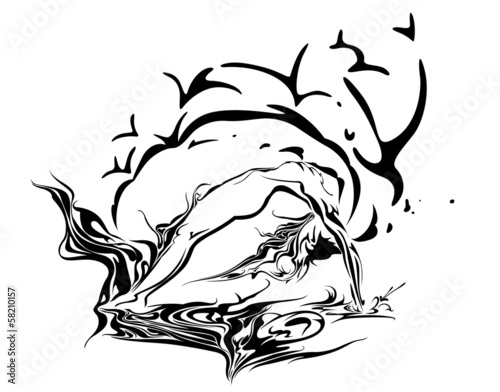 Yoga Practice Artwork