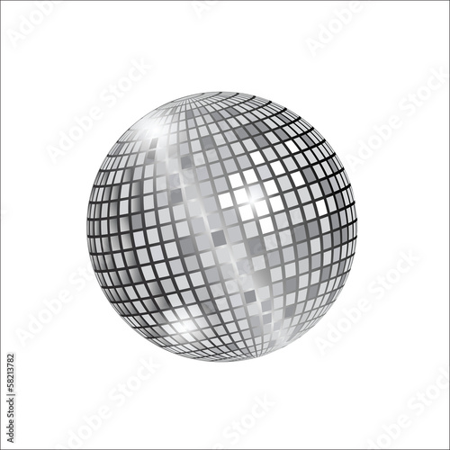mirror disco ball