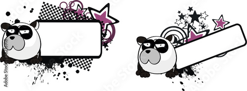 panda bear ball copyspace
