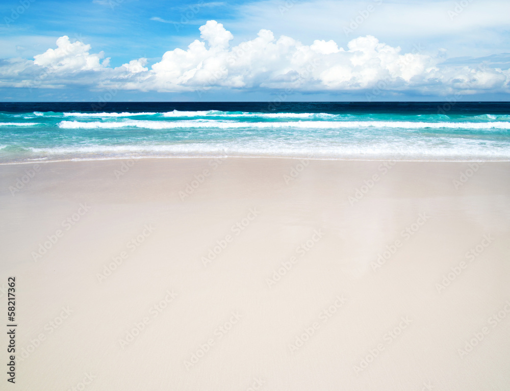 Fototapeta premium beach and tropical sea