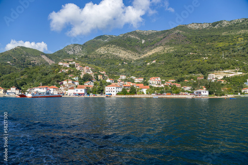 Bay of Kotor. Ferry