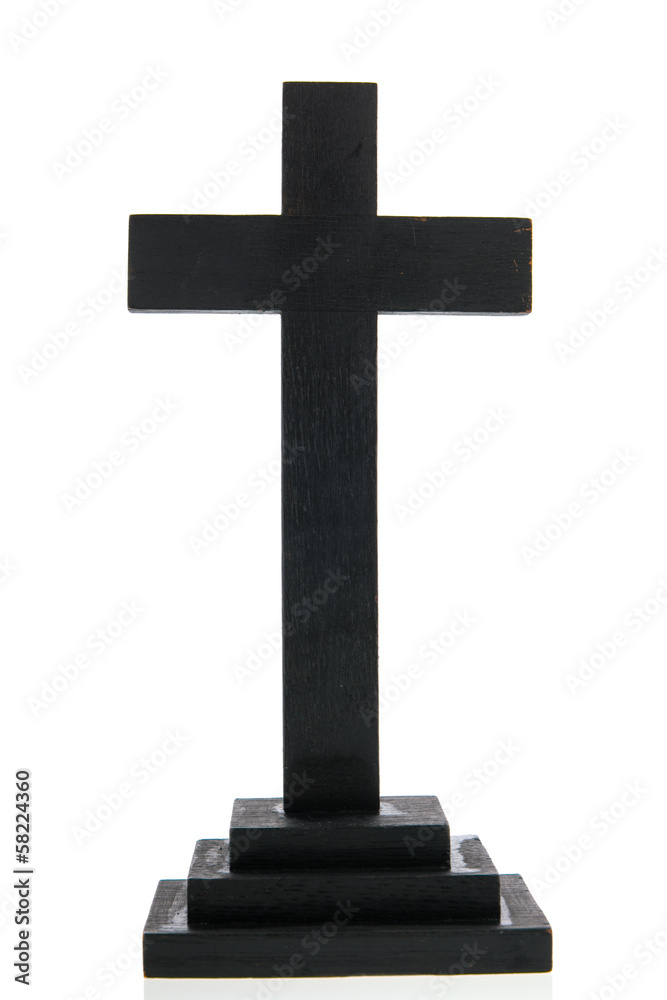 Simple black cross