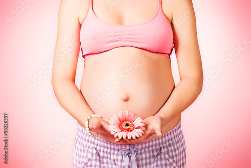 Wallpaper Mural woman tummy Torontodigital.ca