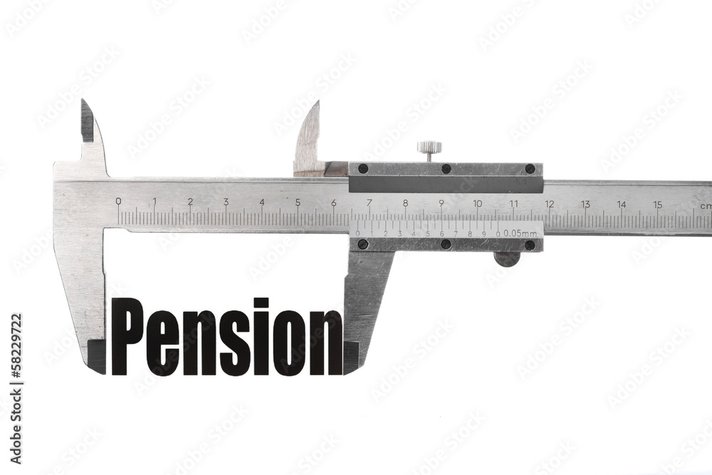 The size of our pension The size of our pension