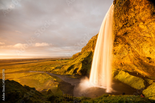 Seljalandsfoss waterfalls