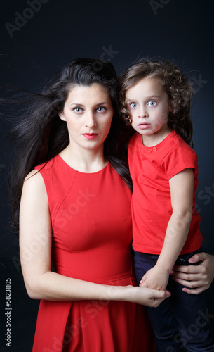Mother and her child