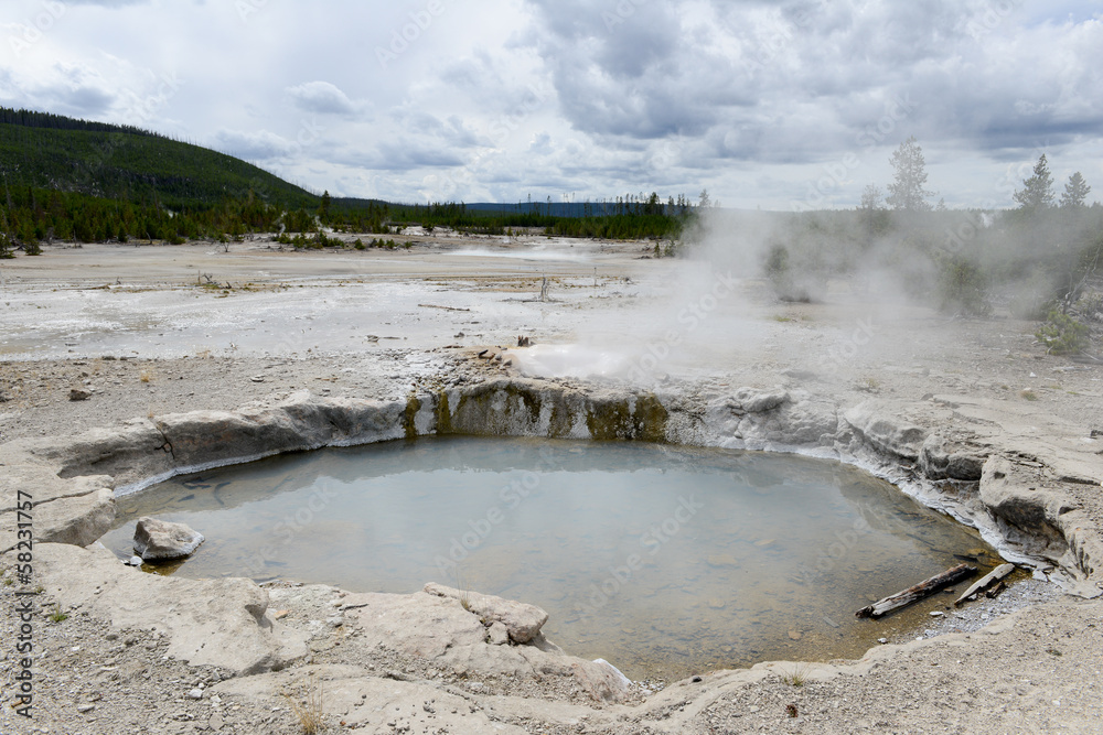 Au Yellowstone National Park