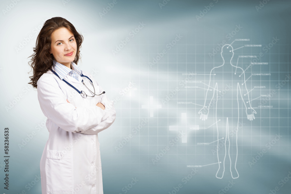 young female doctor young female doctor