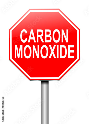Carbon Monoxide concept.