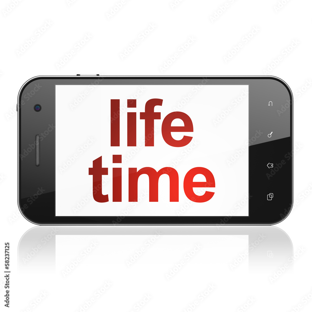Timeline concept: Life Time on smartphone