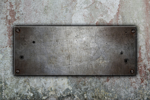 Obraz na płótnie Metal background w salonie