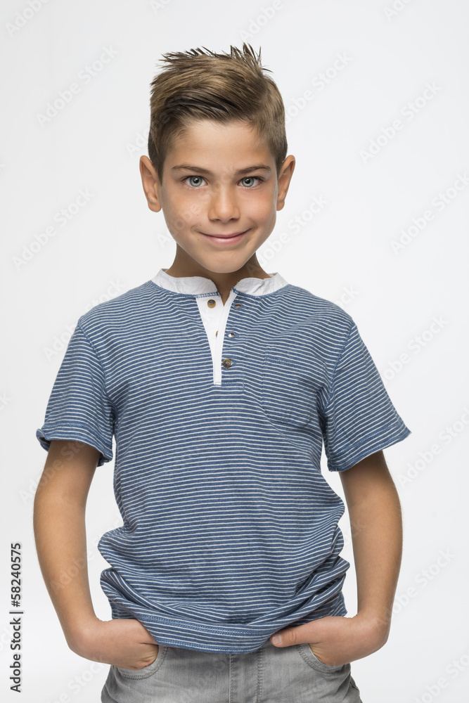 cool boy face Stock-Foto | Adobe Stock