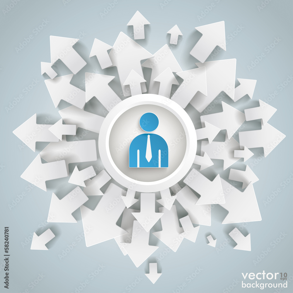 White Arrows Ring Centre Superior White Arrows Ring Centre Superior