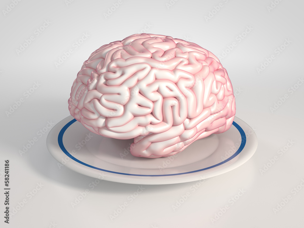 Brain on a saucer Brain on a saucer