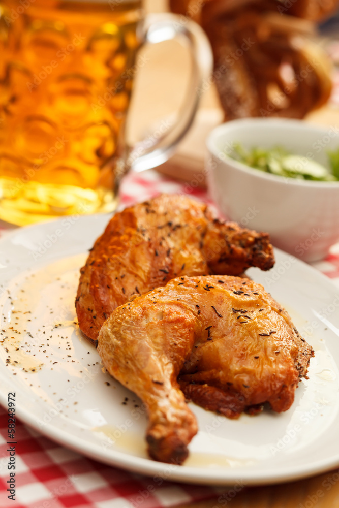 chicken with beer chicken with beer