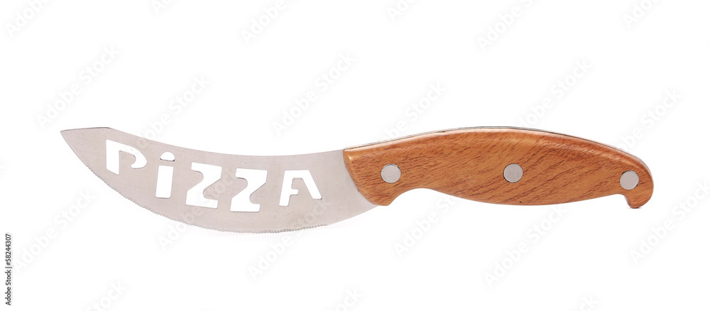 Knife for cutting pizza. Knife for cutting pizza.