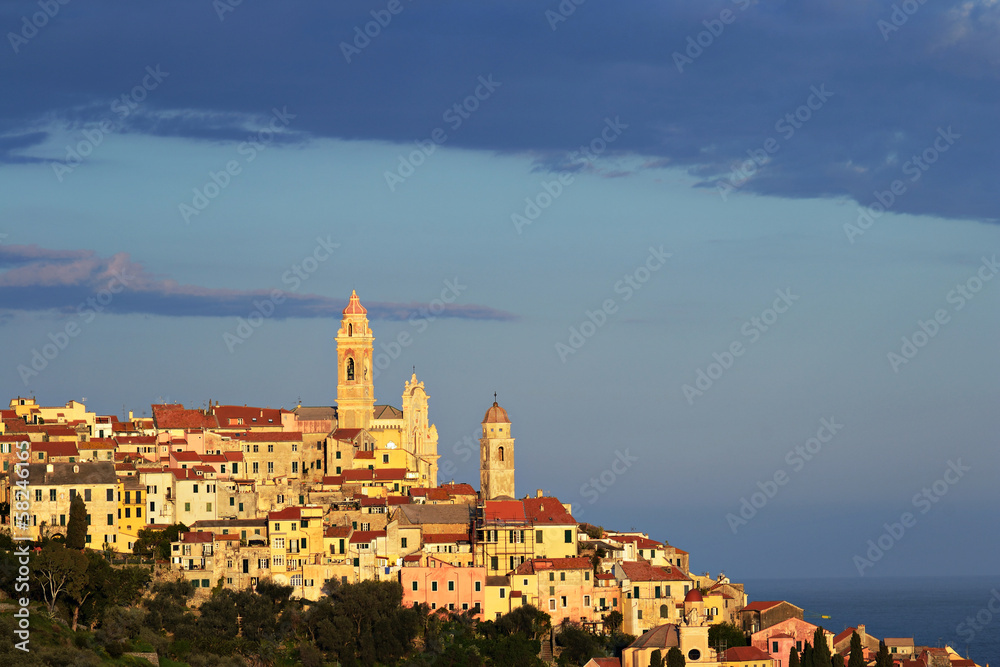 Naklejka premium Cervo old town, Italy