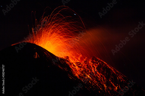 Eruption etna 2013