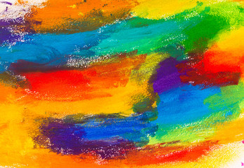 Abstract acrylic colors
