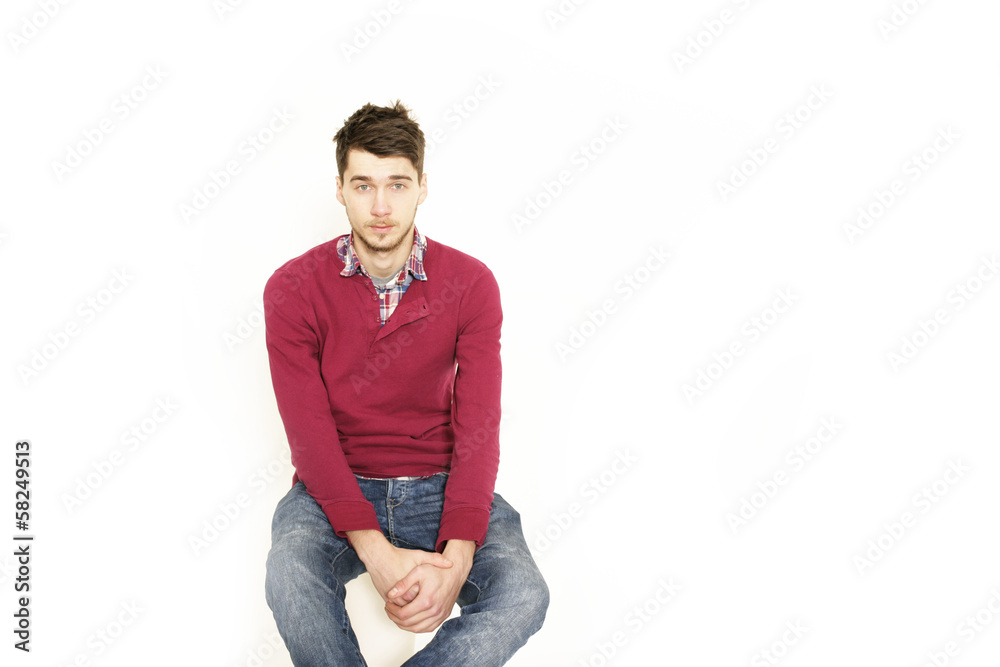 junges männliches Model junges männliches Model