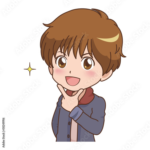 男の子/ポーズ
