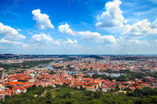 Landscape of Prague