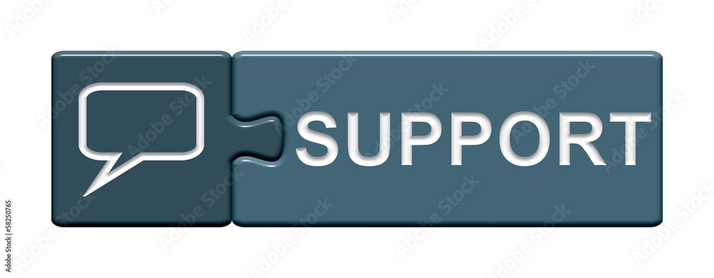 Puzzle-Button blau: Support Puzzle-Button blau: Support