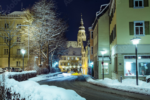 Coburg at night