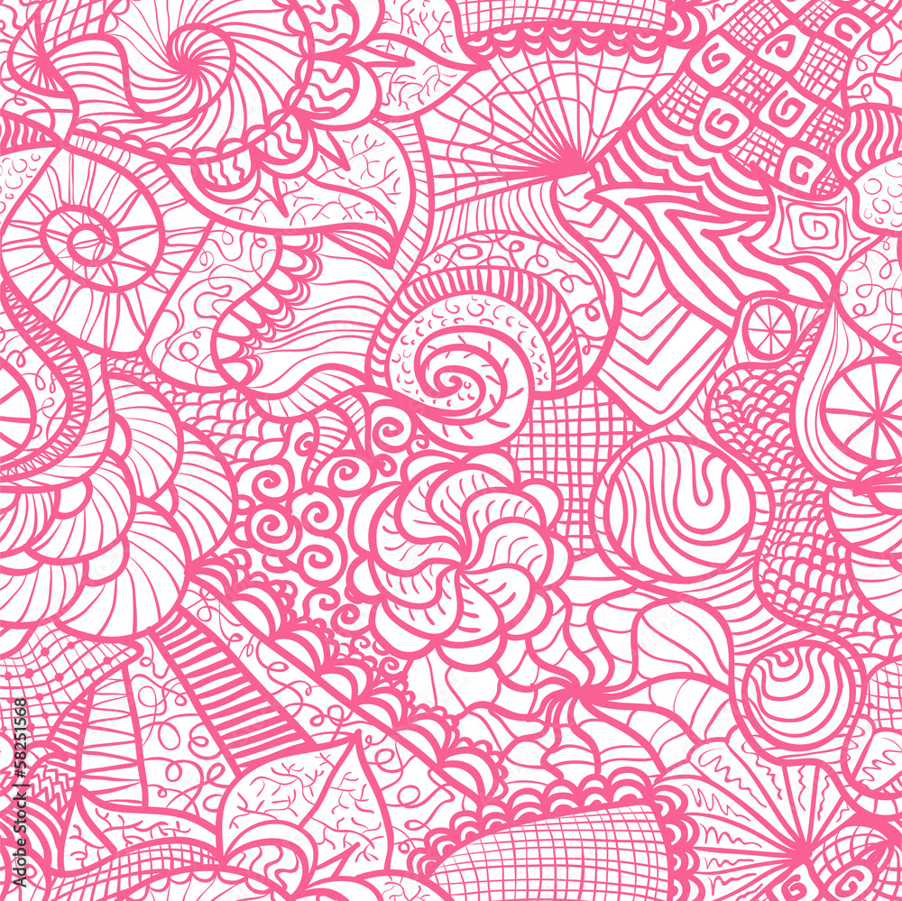 Hand drawn seamless pattern, seamless vector pattern Hand drawn seamless pattern, seamless vector pattern