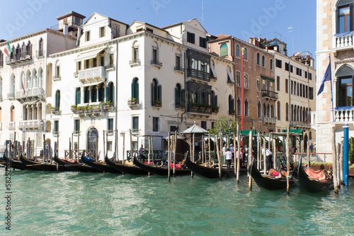 Venedig Gondeln © eyetronic