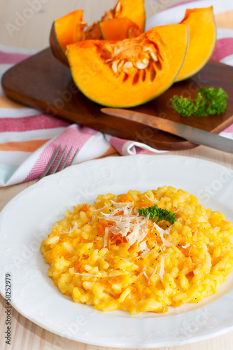 Obraz na płótnie Pumpkin risotto w salonie