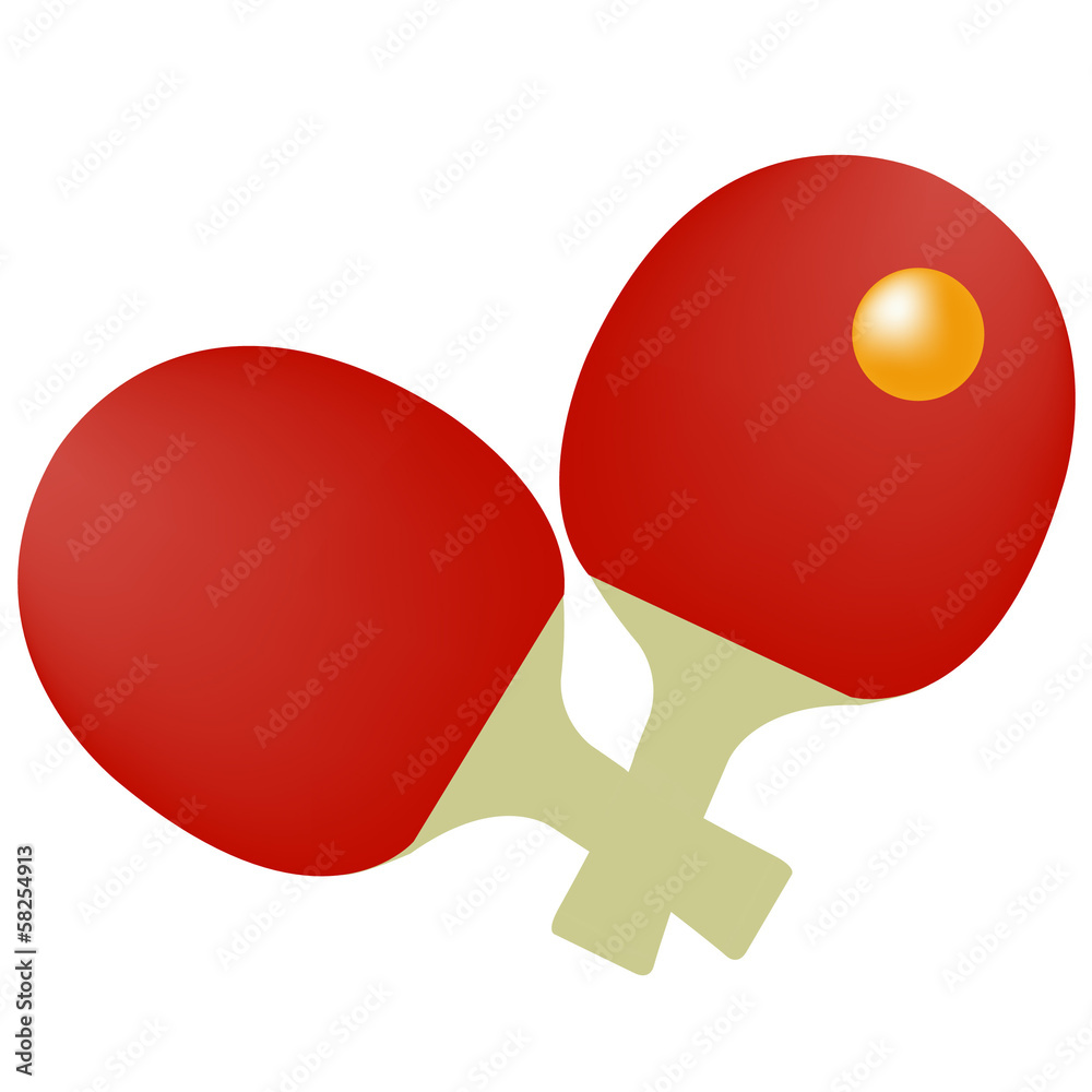 Raquettes de tennis de table