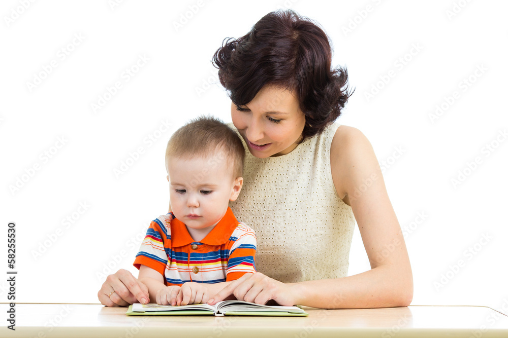 mother reading a book to her kid mother reading a book to her kid