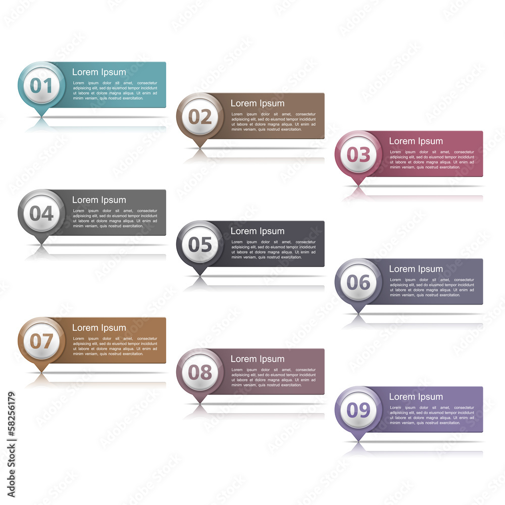 Banners with Numbers