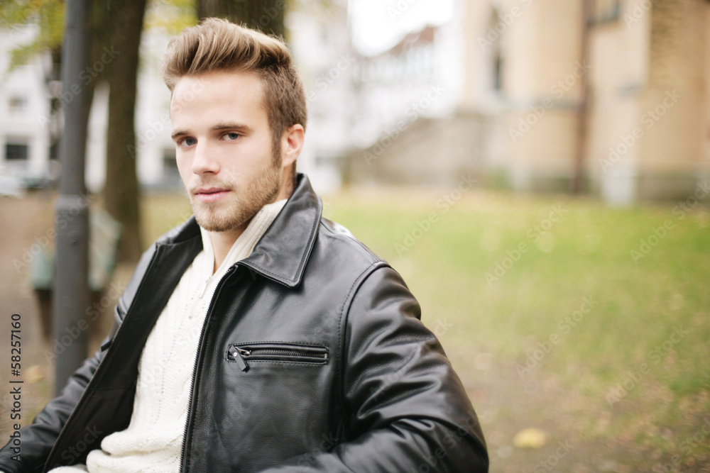 junges männliches Model