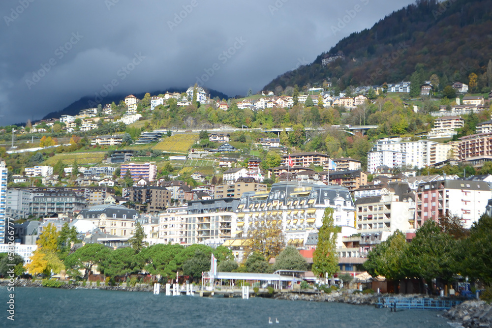View of Montreux, Switzerland