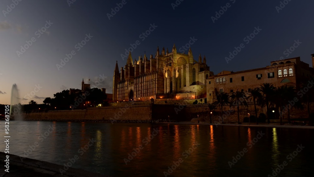 Sonnenuntergang in Palma de Mallorca Sonnenuntergang in Palma de Mallorca