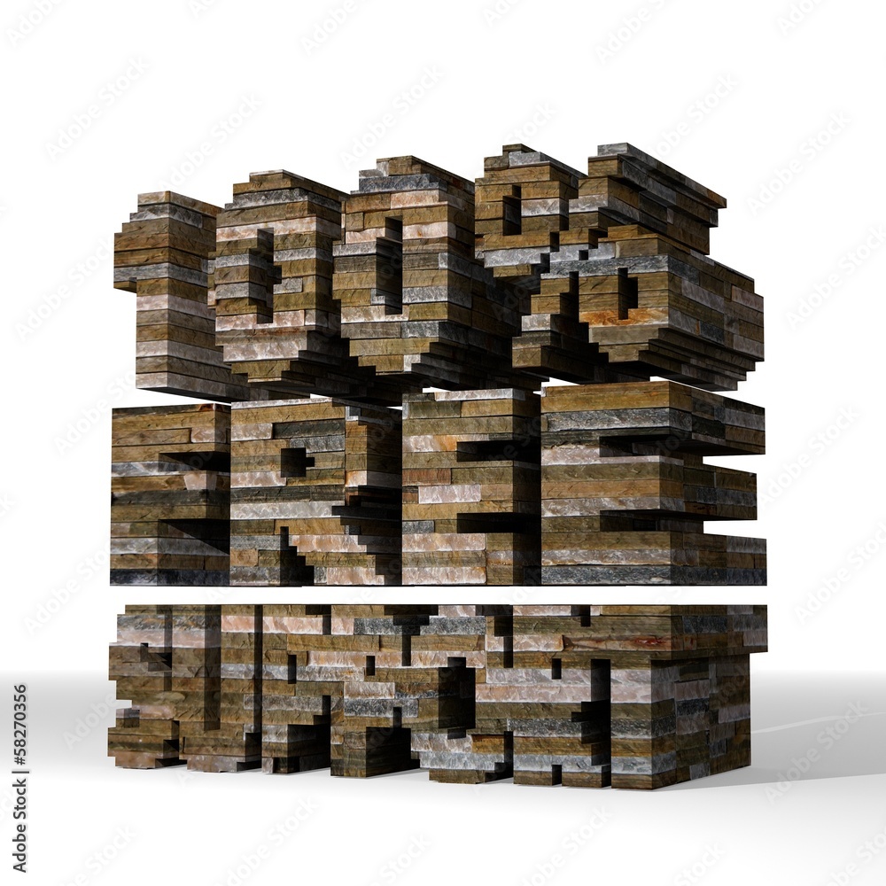 100 percent free support sign built out of stones 100 percent free support sign built out of stones