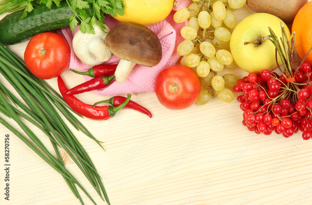 Cooking concept. Groceries on wooden table Cooking concept. Groceries on wooden table