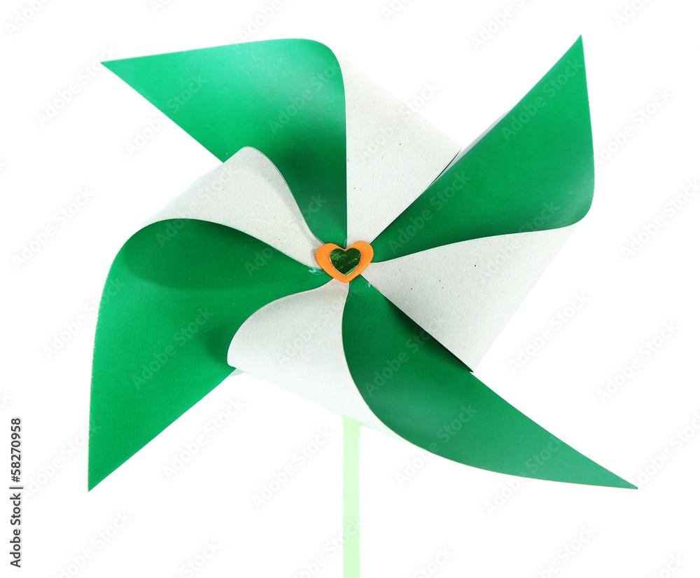 Air mill isolated on white