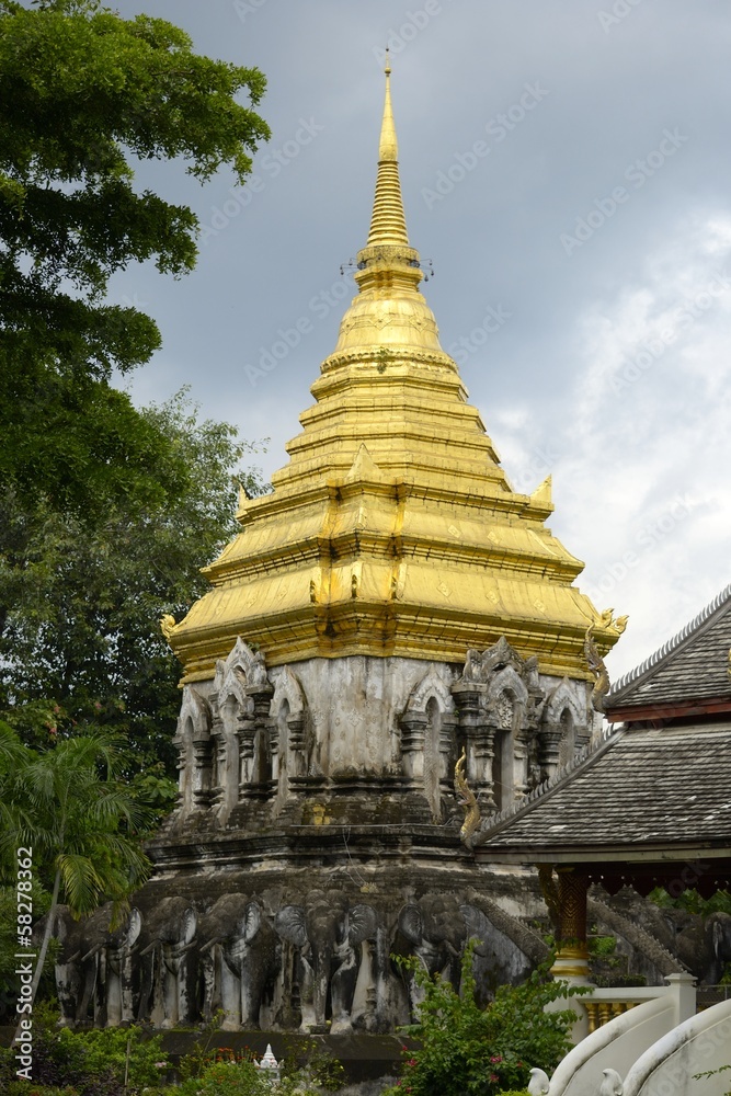 Naklejka premium Chiang Mai temples
