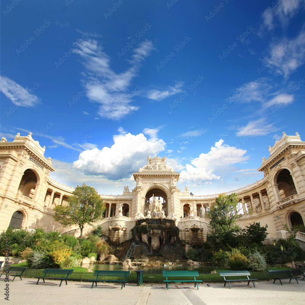 Fototapeta premium Marseille - Palais Longchamp