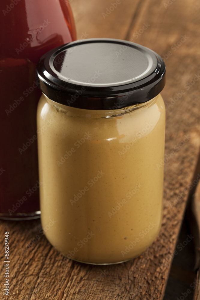 Organic Yellow Mustard Condiment Organic Yellow Mustard Condiment