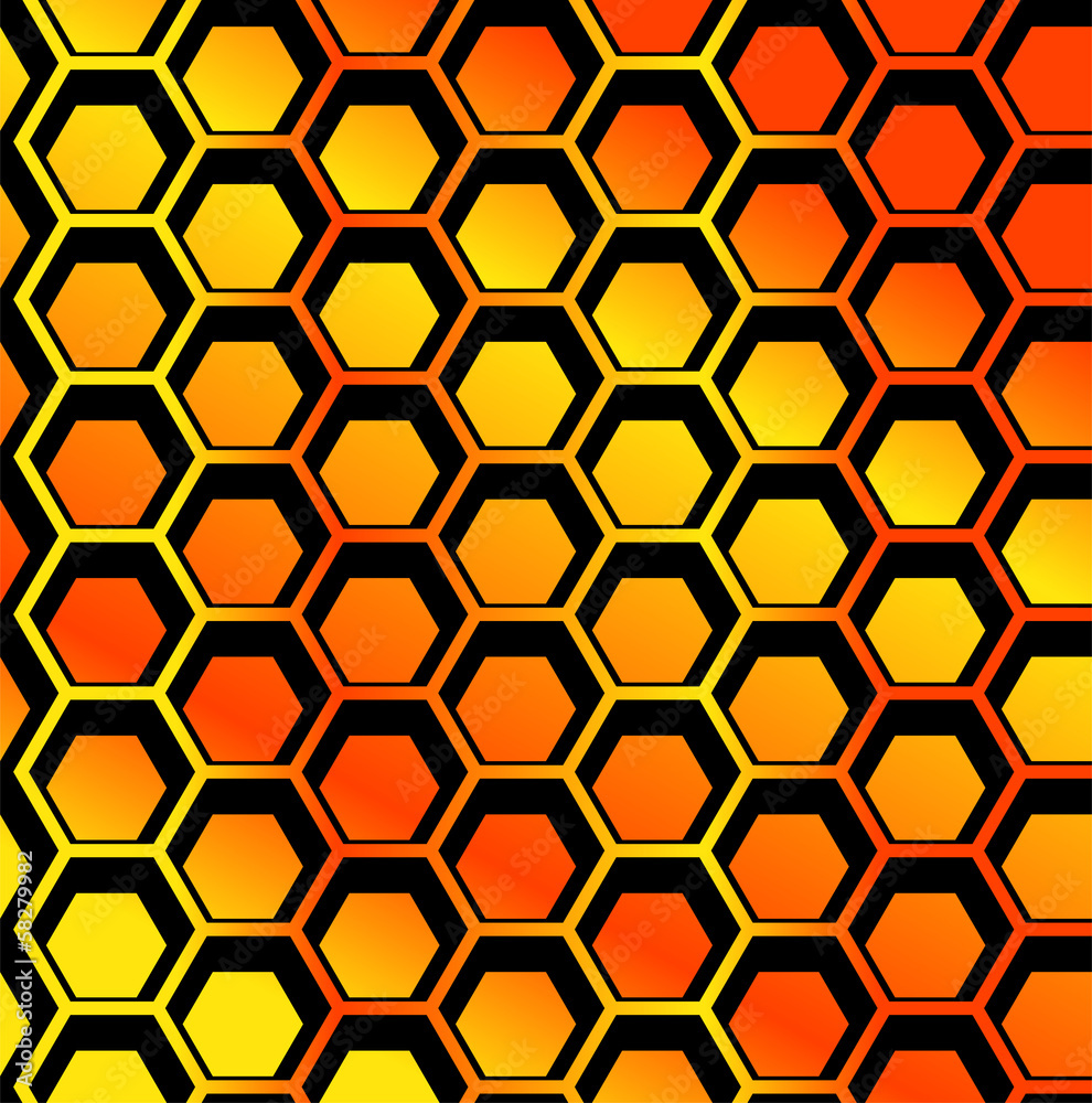 seamless Honeycomb pattern vector seamless Honeycomb pattern vector