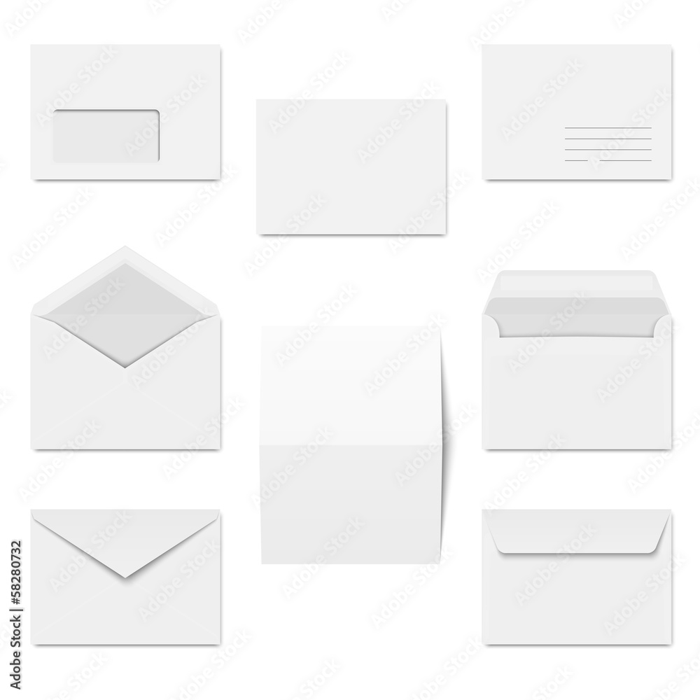 Sammlung - Briefumschlag und Briefpapier