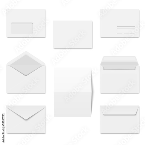 Sammlung - Briefumschlag und Briefpapier