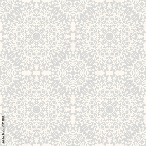 Seamless kaleidoscope lace pattern.