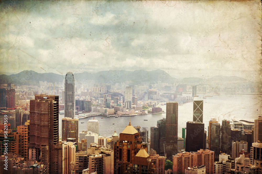 Fototapeta premium Wyspa Hongkong